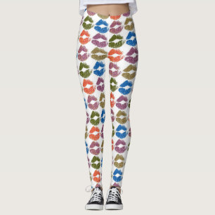 Legging Lábios Coloridos Elegantes #8