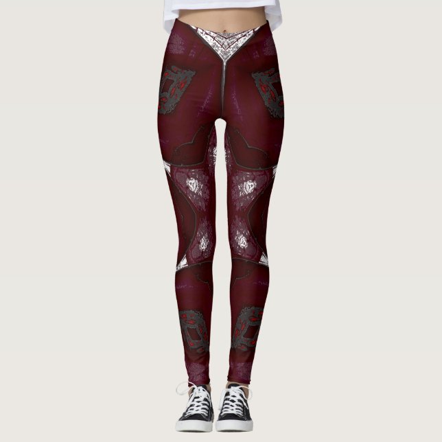 Legging Lábios Flor Prem Mandal (Frente)