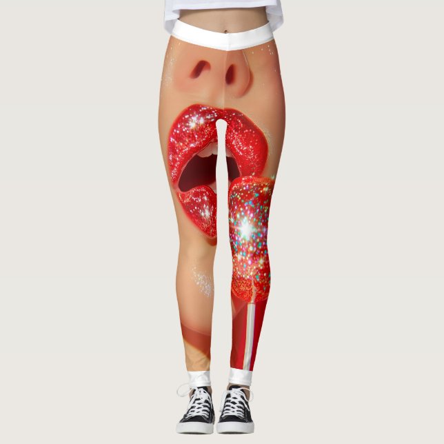 Legging Lábios vermelhos (Frente)