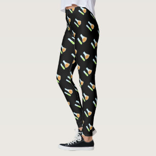 Legging Laboratório de Ciência de Cientista Kawaii