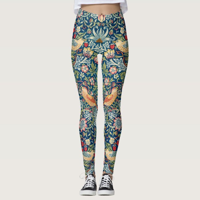 Legging Ladrão de Morango, William Morris (Frente)