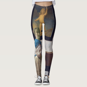 Legging Lady Standat a Virginal, Johannes Vermeer
