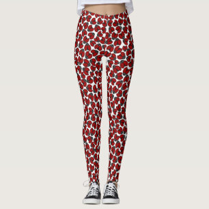 Legging Ladybug Parade em Branco