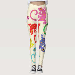 Legging Lagartos Coloridos