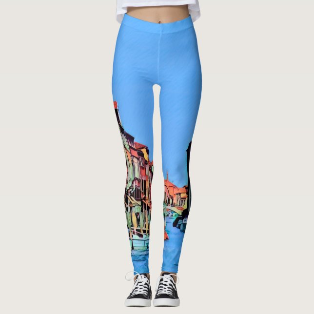 Legging Lagoa veneziana - MURANO - vista (Frente)