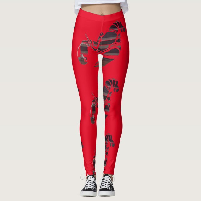 Legging Lagostas de Maine Vermelha Thunder_Cove   (Frente)