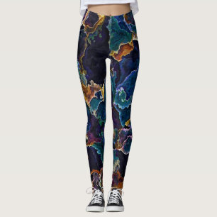 Legging Lamas De Óleo