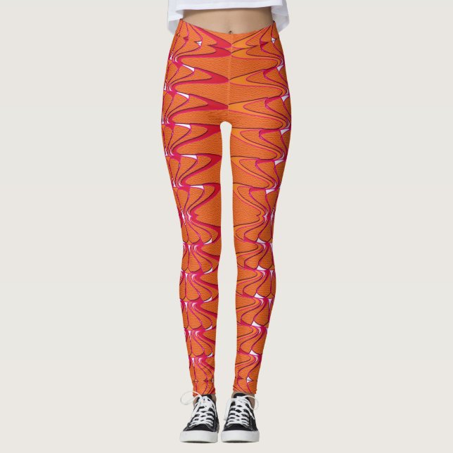 Legging Lanterna de framboesa (Frente)