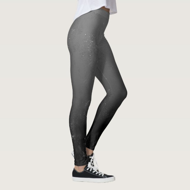 Legging Lápis e Sombra Negra-Negra (Direita)