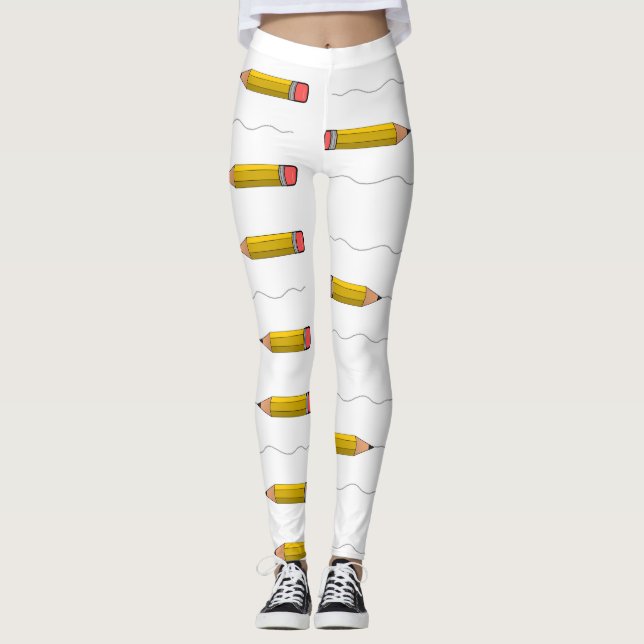 Legging Lápis em branco (Frente)