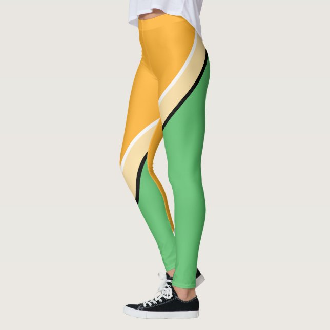Legging Laranja, Verde, Amarelo (Esquerda)