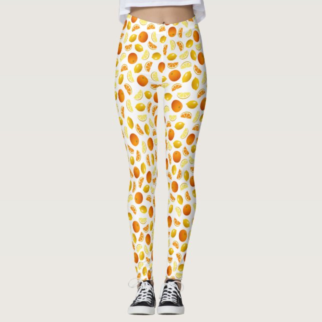Legging Laranjas e limões (Frente)