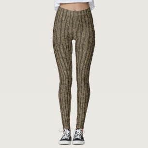 Legging Latido de Carvalho Antigo - Textura Natureza Sem O