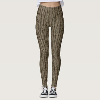 Legging Latido de Carvalho Antigo - Textura Natureza Sem O