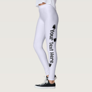 Legging Lavanda Borboleta Personalizada Nome