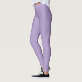 legging lavanda de cintura alta
