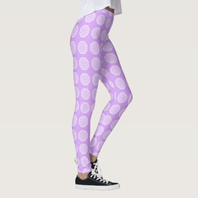 Legging Lavanda Mandala (Direita)