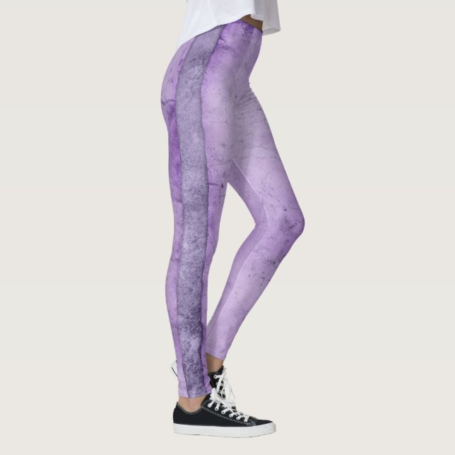 Legging Lavanda Roxa - Glória Espelhada (Direita)