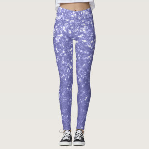 Legging Lavanda violeta brilha