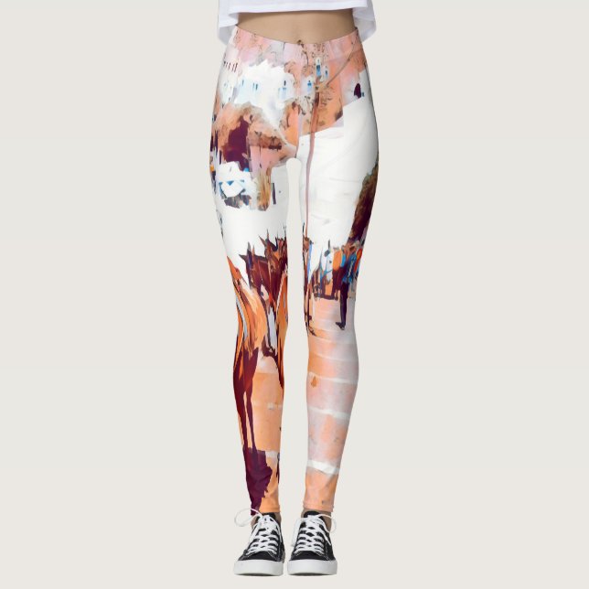 Legging ldp SANTORINI - Trilha do burro - Fira - (Frente)