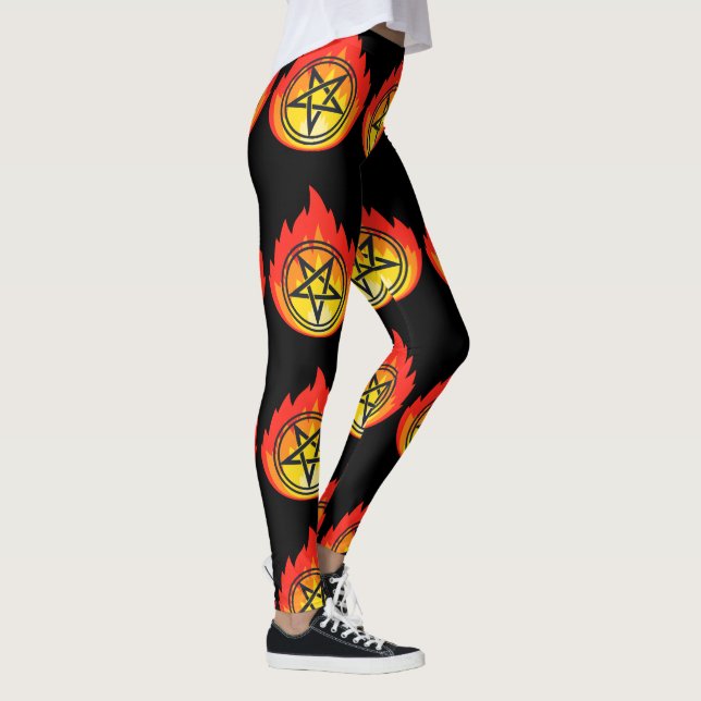 Legging Le pentagrame ardant  (Direita)