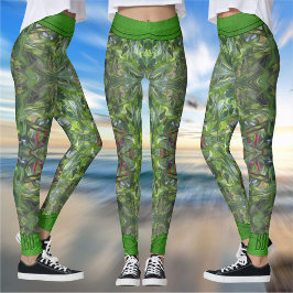 Legging Leaves & Branches 821