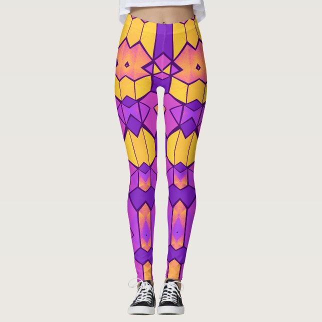 Legging Legado de Yoga Trippy (Frente)
