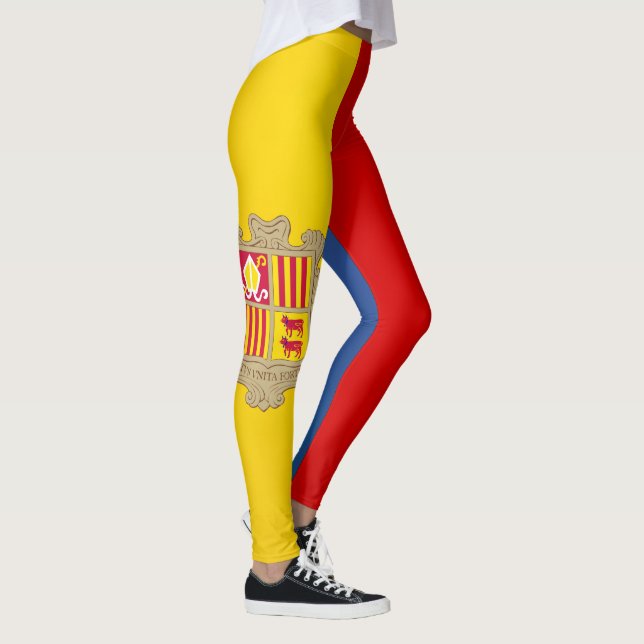 Legging Legal Andorra Flag Fashion (Direita)