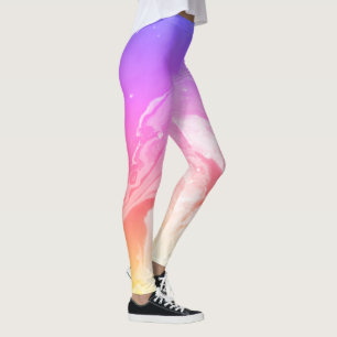 Legging Legal azul magenta sexy digital Tie Dye