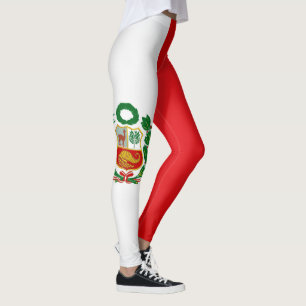 Legging Legal bandeira do Peru