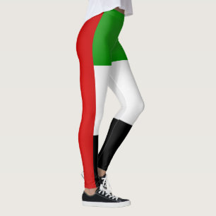 Legging Legal bandeira dos Emirados Árabes Unidos