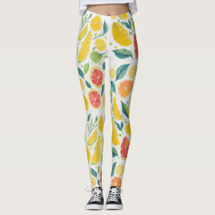 Legging Legal cor de Frutas de Citros