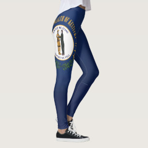 Legging Legal Estado Do Kentucky Flag Fashion