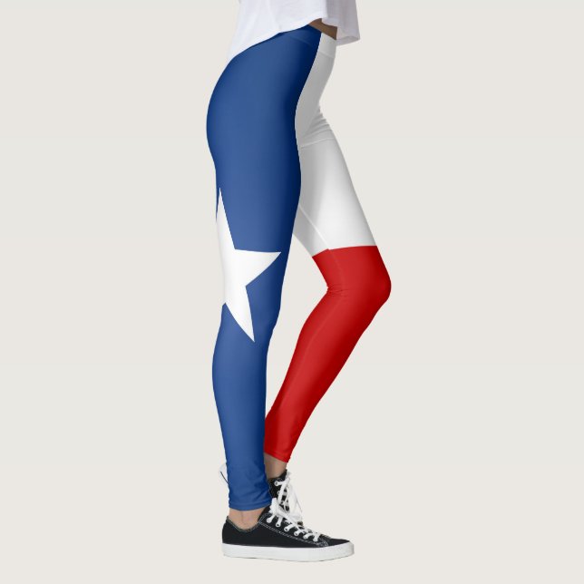 Legging Legal Estado do Texas Flag Fashion (Direita)