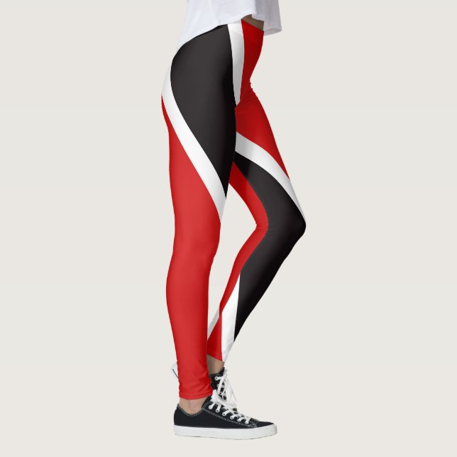 Legging Legal Moda De Bandeira De Trinidad E Tobago (Direita)