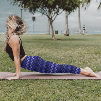 Legging Legal Psicodélica Roxo Azul