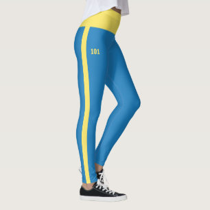 Legging Legenda 101 do cofre de queda