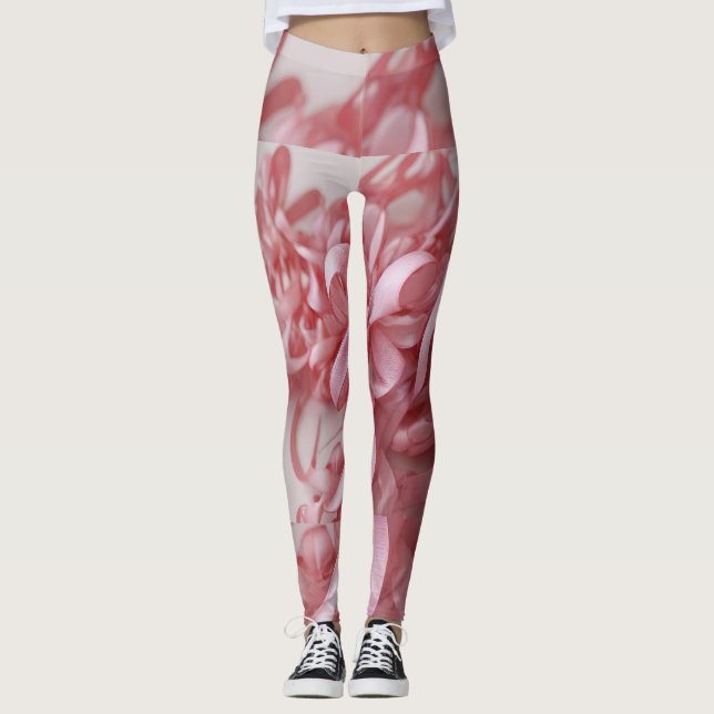 Legging Legenda da fita rosa (Frente)