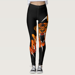 Legging Legenda de baseball de futebol desportivo de Tigre