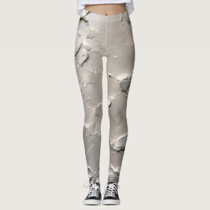 Legging Legenda de cor de diamante prateado