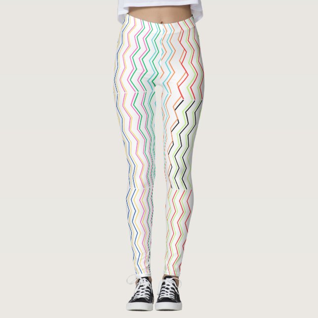 Legging Legenda de design de padrão (Frente)