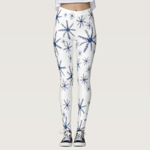 Legging Legenda de Flocos de Neve Cáudia