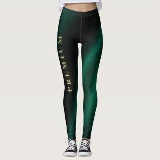 Legging Legenda de natureza minimalista verde de serenidad