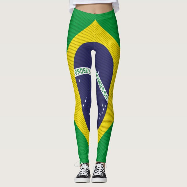 Legging Legenda de Sinalizador Textura Brasil (Frente)