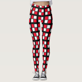 Legging Legenda de Verificação do Painel de Janelas Vermel
