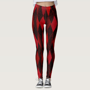 Legging Legenda do arlequim preto clássico