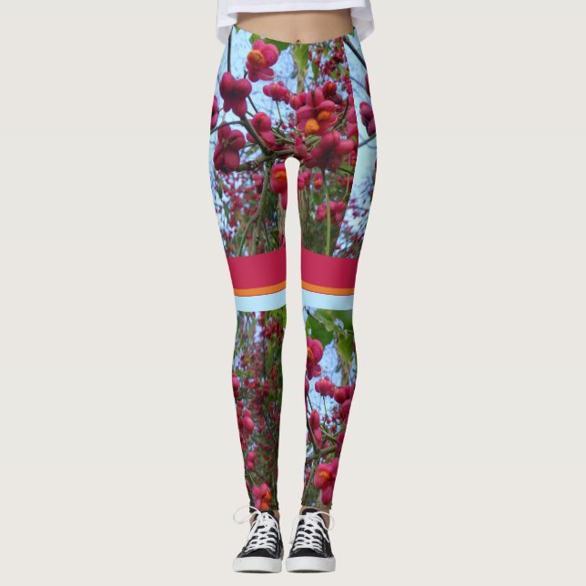 Legging Legenda do chapéu escarlate (Frente)