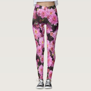 Legging Legenda do Chrysanthemum da Bola Rosa