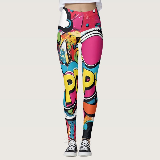 Legging Legenda do Circuito Digital de Pulso Técnico (Frente)
