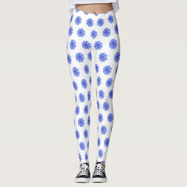Legging Legenda dos flocos de neve (Frente)